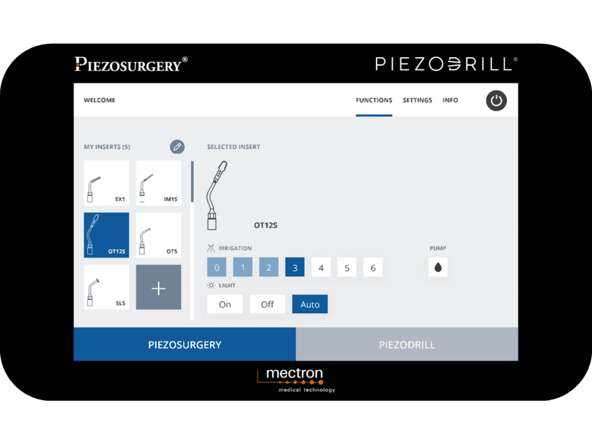 PIEZOSURGERY Screen
